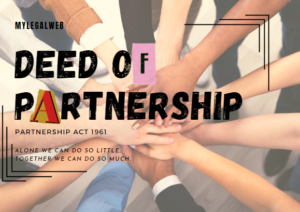 Partnership deed is a partnership agreement between the partners of the firm which outlines the terms and conditions of the partnership between the partners. The purpose of a partnership deed is to provide clear understanding of the roles of each partner, which ensures smooth running of the operations of the firm.